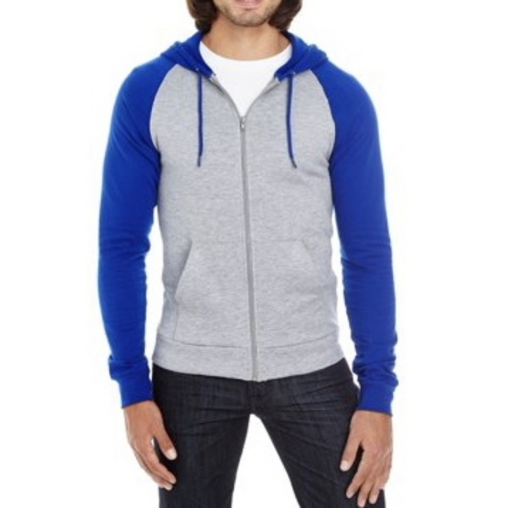 American Apparel raglan style hoodie